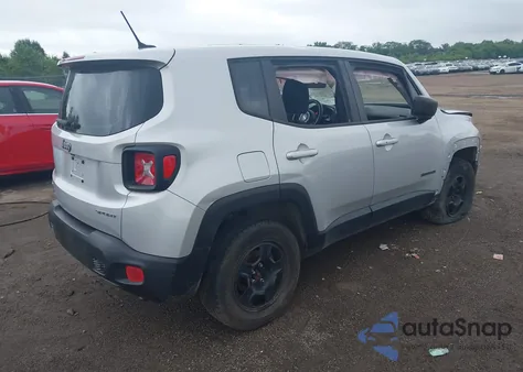 2017 Jeep Renegade Sport 4X4 from USA, damaged, VIN ZACCJBAB6HPG45635
